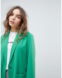 Женский зеленый пиджак от Only
