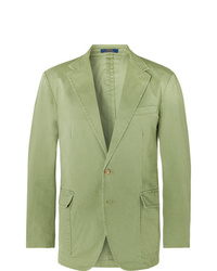 Мужской зеленый пиджак от Polo Ralph Lauren