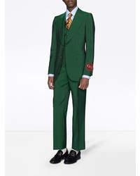 Мужской зеленый пиджак от Gucci