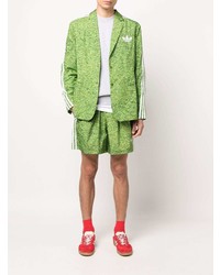 Мужской зеленый пиджак от adidas