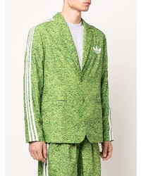 Мужской зеленый пиджак от adidas