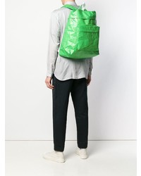 Мужской зеленый рюкзак от Comme Des Garcons SHIRT