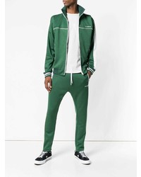 Мужской зеленый свитер на молнии от Diesel