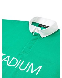 Мужской зеленый свитер с воротником поло от Stadium Goods