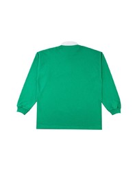 Мужской зеленый свитер с воротником поло от Stadium Goods