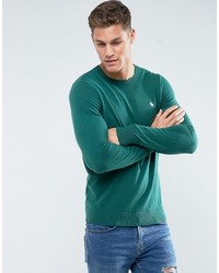 Мужской зеленый свитер с круглым вырезом от Abercrombie & Fitch