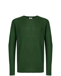 Мужской зеленый свитер с круглым вырезом от Closed