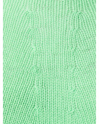 Женский зеленый свитер с круглым вырезом от Cividini