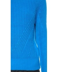 Женский зеленый свитер с круглым вырезом от 525 America