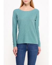 Женский зеленый свитер с круглым вырезом от Delicate Love