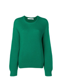 Женский зеленый свитер с круглым вырезом от IRO