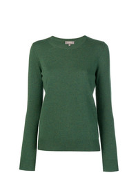 Женский зеленый свитер с круглым вырезом от N.Peal