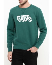 Мужской зеленый свитер с круглым вырезом от Pepe Jeans