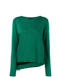 Женский зеленый свитер с круглым вырезом от Pierantoniogaspari