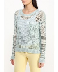 Женский зеленый свитер с круглым вырезом от Roxy