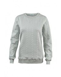 Женский зеленый свитер с круглым вырезом от Sabellino