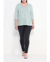 Женский зеленый свитер с круглым вырезом от Samoon by Gerry Weber