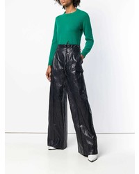 Женский зеленый свитер с круглым вырезом от Societe Anonyme