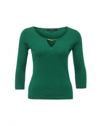 Женский зеленый свитер с круглым вырезом от Tom Farr