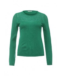 Женский зеленый свитер с круглым вырезом от Zarina