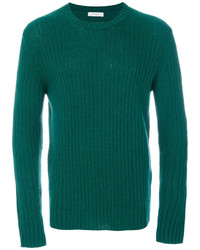 Мужской зеленый свитер от Boglioli