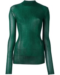 Женский зеленый свитер от Golden Goose Deluxe Brand