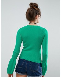 Женский зеленый свитер от Asos