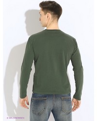 Мужской зеленый свитер от Von Dutch