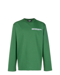 Мужской зеленый свитшот с принтом от Calvin Klein 205W39nyc
