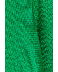 Зеленый свободный свитер от Lanvin
