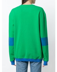 Зеленый свободный свитер от Napa By Martine Rose