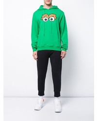 Мужской зеленый худи с принтом от Mostly Heard Rarely Seen 8-Bit