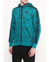 Мужской зеленый худи от adidas Performance