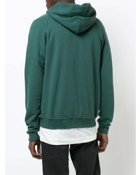 Мужской зеленый худи от John Elliott