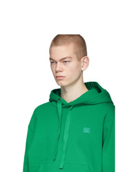 Мужской зеленый худи от Acne Studios