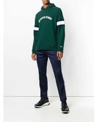 Мужской зеленый худи от atlantic stars