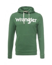 Мужской зеленый худи от Wrangler