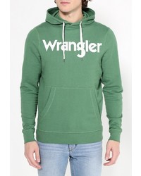 Мужской зеленый худи от Wrangler