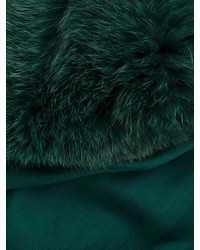 Женский зеленый шарф от Valentino