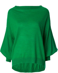 Женский зеленый шерстяной свитер от Nude