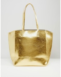 Золотая большая сумка от Asos
