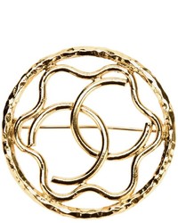 Золотая брошь от Chanel