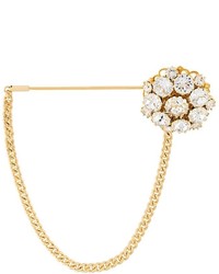 Золотая брошь от Dolce & Gabbana
