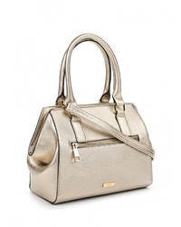 Золотая кожаная сумка через плечо от Aldo