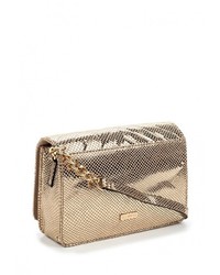 Золотая кожаная сумка через плечо от Call it SPRING