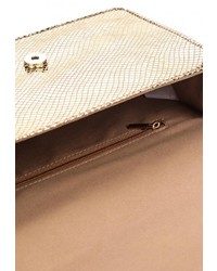 Золотая кожаная сумка через плечо от Call it SPRING