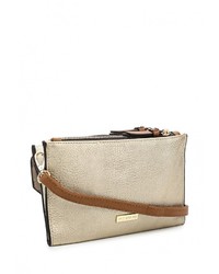 Золотая кожаная сумка через плечо от Call it SPRING