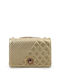 Золотая кожаная сумка через плечо от Tom &amp; Eva