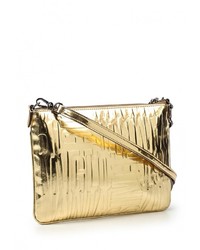 Золотая кожаная сумка через плечо от Vivienne Westwood Anglomania