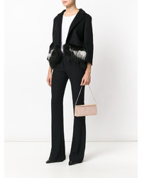 Женская золотая кожаная сумка от Jimmy Choo